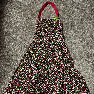 Nanette Lepore Cherries Halter/Sleeveless Dress